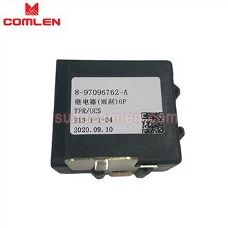 Relè tergicristallo TFR UCS 8970967621 12V 6 pin 8-97096762-1 per Isuzu 4JB1 4ZE1