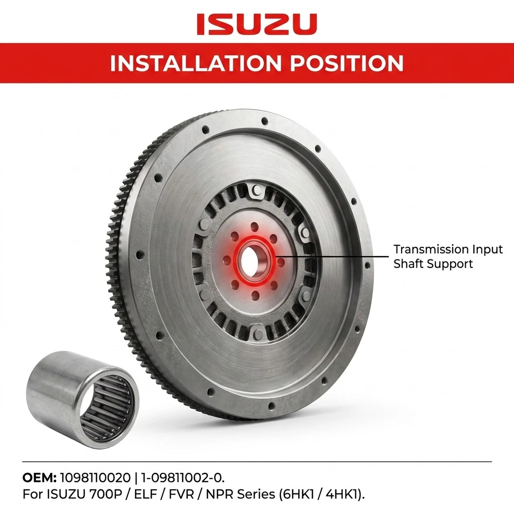 1098110022 8983597420 Top Gear Shaft Pilot Bearing For ISUZU 700P ELF FVR FTR NPR NQR With 6HK1 4HK1 4JK1 Engine 1098110022 8983597420 Top Gear Shaft Pilot Bearing For ISUZU 700P ELF FVR FTR NPR NQR With 6HK1 4HK1 4JK1 Engine